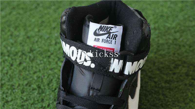 Nike Air Force 1 High Supreme SP Black White